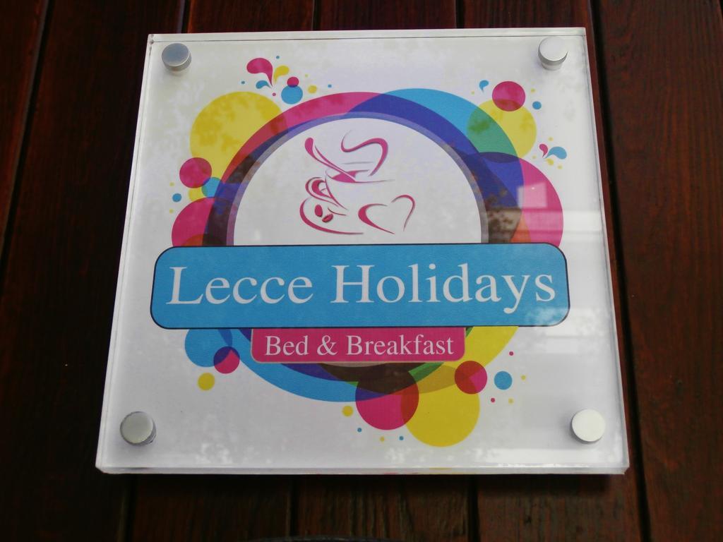 B&B Lecce Holidays Exteriör bild